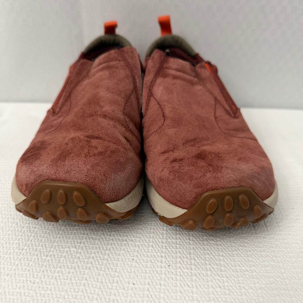 Merrell Jungle Moc AC+ Shoes Women's Size 8.5 Andorra Red Suede Slip On - Picture 3 of 9